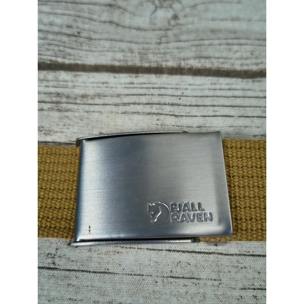 Fjallraven Tan Canvas Belt